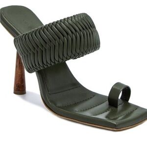 Gia Borghini heels with toe strap